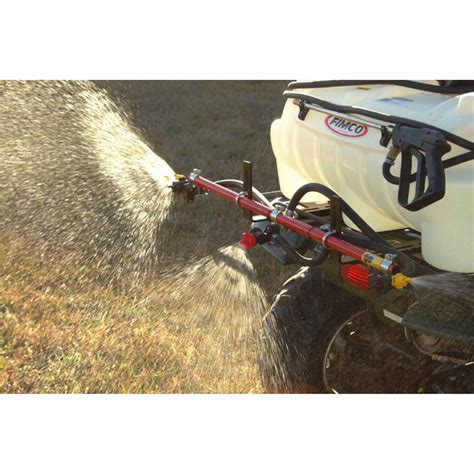 4 GPM high-performance pump and offering 60 PSI. . Fimco boomless sprayer